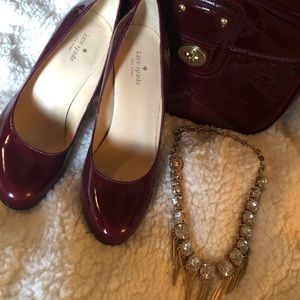 Kate spade block heels